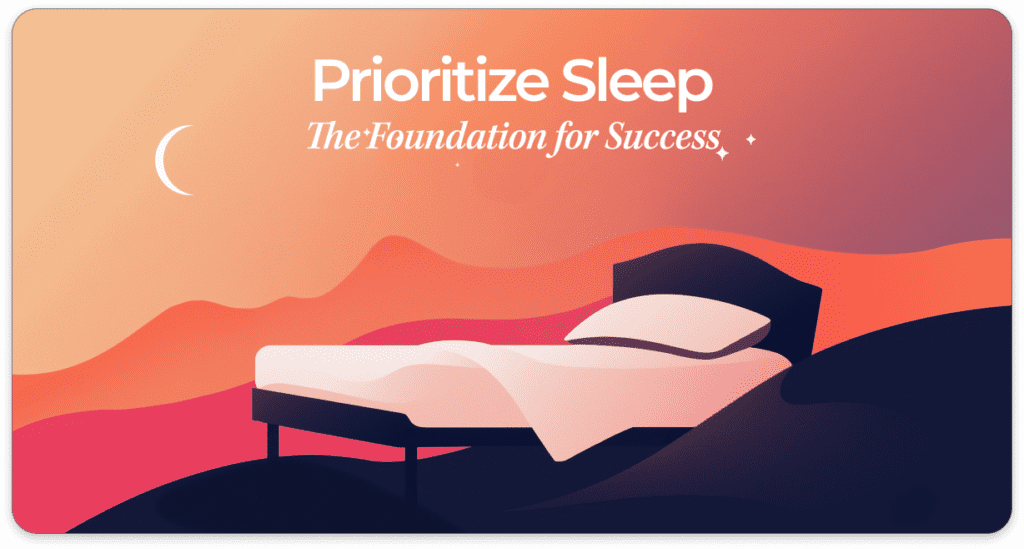 Prioritizing Sleep is Key to Success