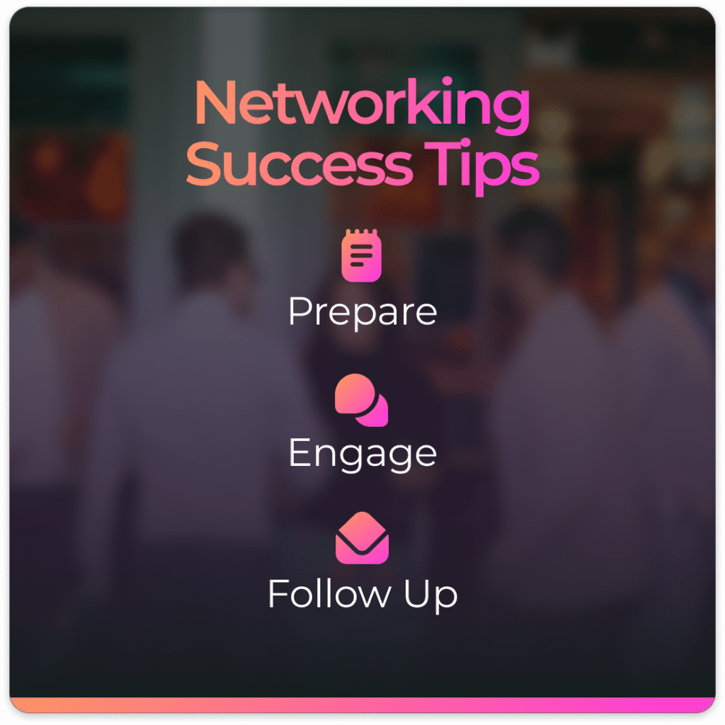 Strategies for Effective Networking. Networking Success Tips.