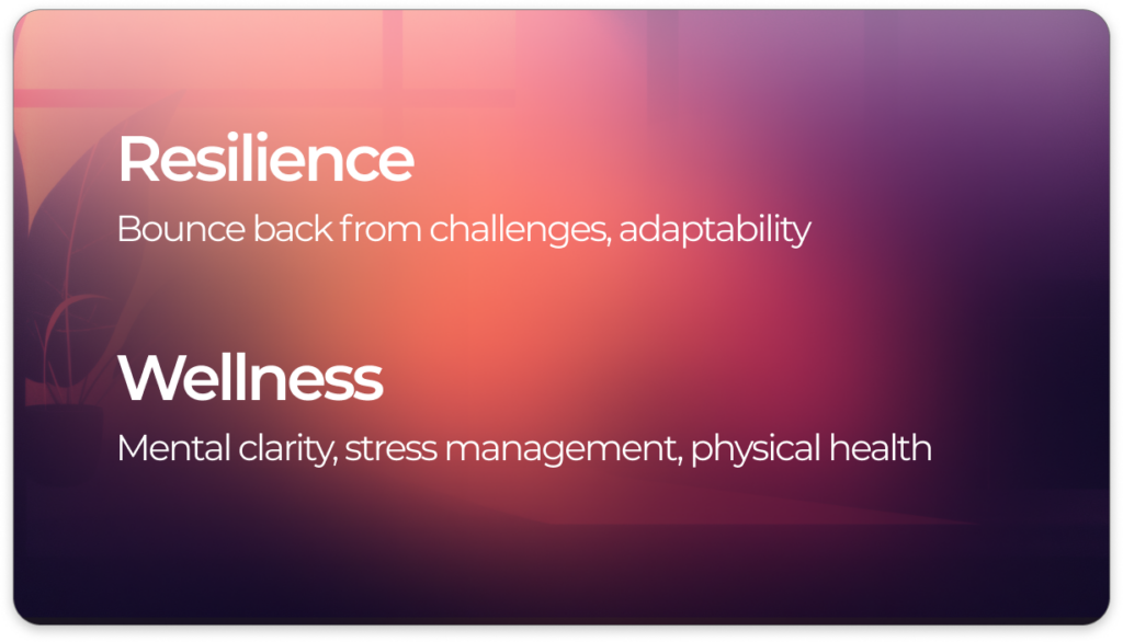 What is Resilience? What is Wellness?